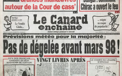 N° 3976 du Canard Enchaîné –  8 Janvier 1997