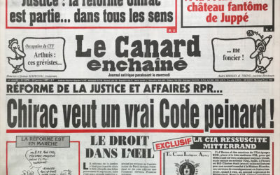 N° 3978 du Canard Enchaîné –  22 Janvier 1997