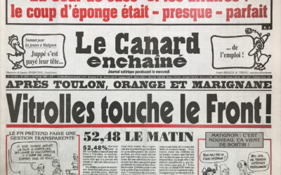 N° 3981 du Canard Enchaîné –  12 Février 1997