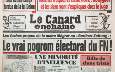 N° 3983 du Canard Enchaîné –  26 Février 1997