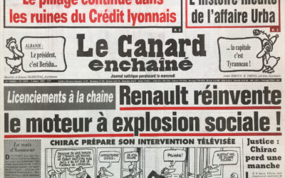 N° 3984 du Canard Enchaîné –  5 Mars 1997