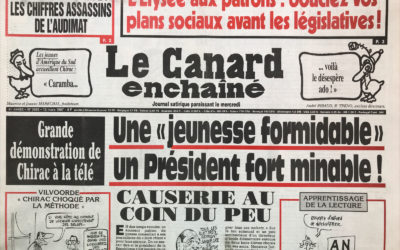 N° 3985 du Canard Enchaîné –  12 Mars 1997