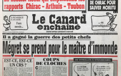 N° 3988 du Canard Enchaîné –  2 Avril 1997