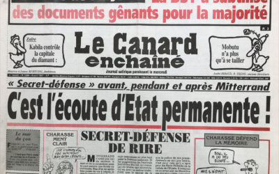 N° 3989 du Canard Enchaîné –  9 Avril 1997