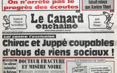 N° 3990 du Canard Enchaîné –  16 Avril 1997