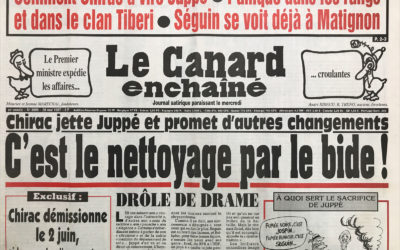 N° 3996 du Canard Enchaîné –  28 Mai 1997