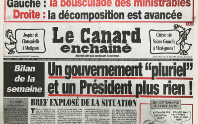 N° 3997 du Canard Enchaîné –  4 Juin 1997