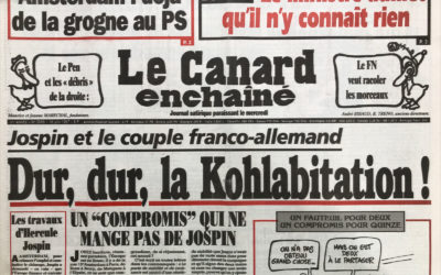 N° 3999 du Canard Enchaîné –  18 Juin 1997