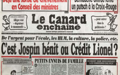 N° 4000 du Canard Enchaîné –  25 Juin 1997