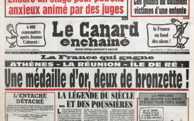 N° 4006 du Canard Enchaîné –  6 Août 1997