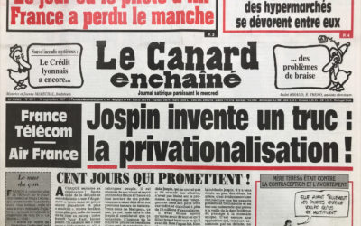 N° 4011 du Canard Enchaîné –  10 Septembre 1997