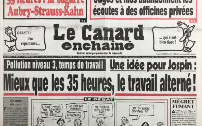 N° 4014 du Canard Enchaîné –  1 Octobre 1997