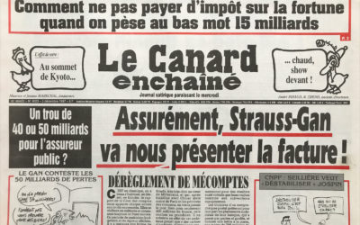 N° 4023 du Canard Enchaîné –  3 Décembre 1997