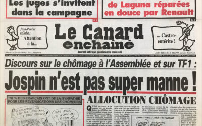 N° 4030 du Canard Enchaîné –  21 Janvier 1998