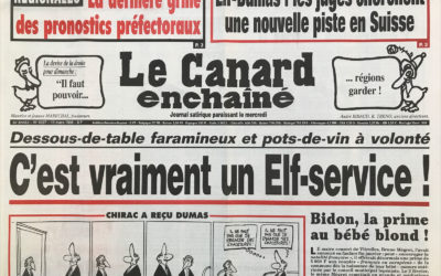 N° 4037 du Canard Enchaîné –  11 Mars 1998