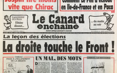 N° 4039 du Canard Enchaîné –  25 Mars 1998