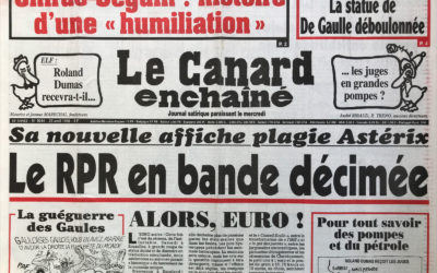 N° 4044 du Canard Enchaîné –  29 Avril 1998