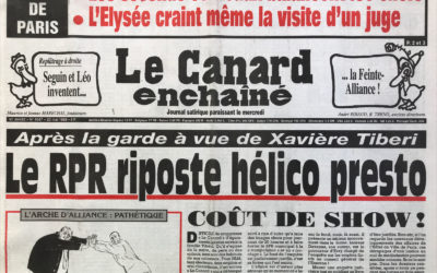 N° 4047 du Canard Enchaîné –  20 Mai 1998