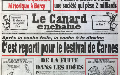 N° 4048 du Canard Enchaîné –  27 Mai 1998