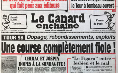 N° 4057 du Canard Enchaîné –  29 Juillet 1998