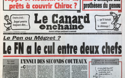 N° 4061 du Canard Enchaîné –  26 Août 1998