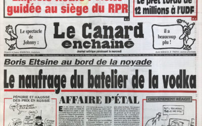 N° 4063 du Canard Enchaîné –  9 Septembre 1998