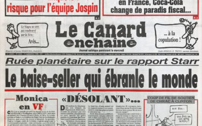 N° 4064 du Canard Enchaîné –  16 Septembre 1998