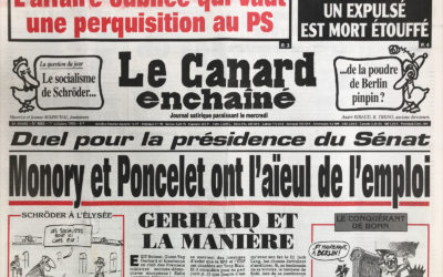 N° 4066 du Canard Enchaîné –  30 Septembre 1998