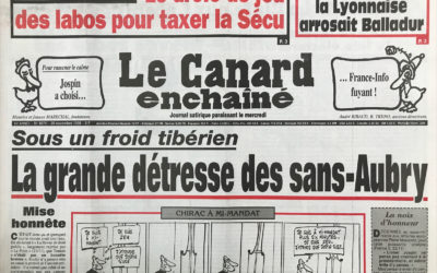 N° 4074 du Canard Enchaîné –  25 Novembre 1998