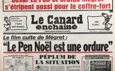 N° 4077 du Canard Enchaîné –  16 Décembre 1998