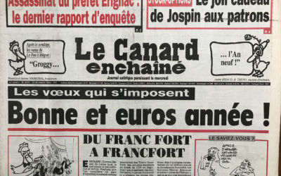 N° 4079 du Canard Enchaîné –  30 Décembre 1998