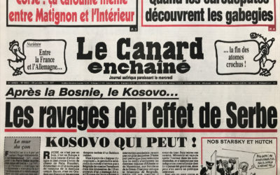N° 4082 du Canard Enchaîné –  20 Janvier 1999