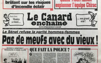 N° 4084 du Canard Enchaîné –  3 Février 1999