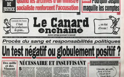 N° 4085 du Canard Enchaîné –  10 Février 1999