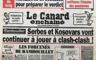 N° 4087 du Canard Enchaîné –  24 Février 1999