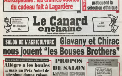 N° 4088 du Canard Enchaîné –  3 Mars 1999