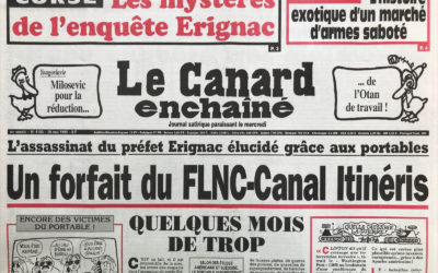 N° 4100 du Canard Enchaîné –  26 Mai 1999