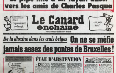 N° 4101 du Canard Enchaîné –  2 Juin 1999