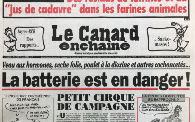 N° 4102 du Canard Enchaîné –  9 Juin 1999