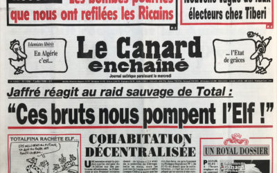 N° 4106 du Canard Enchaîné –  7 Juillet 1999