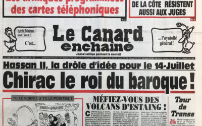 N° 4107 du Canard Enchaîné –  14 Juillet 1999