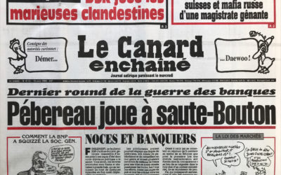 N° 4112 du Canard Enchaîné –  18 Août 1999