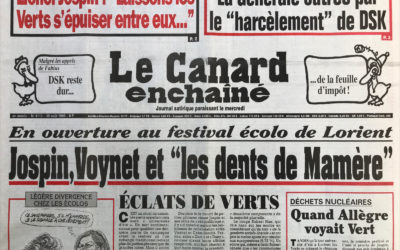 N° 4113 du Canard Enchaîné –  25 Août 1999