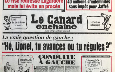 N° 4118 du Canard Enchaîné –  29 Septembre 1999