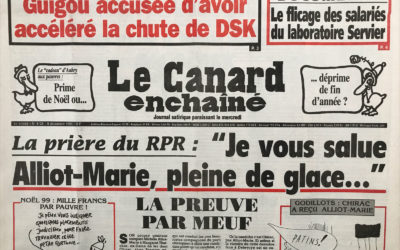 N° 4128 du Canard Enchaîné –  8 Décembre 1999