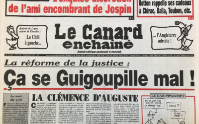 N° 4134 du Canard Enchaîné –  19 Janvier 2000