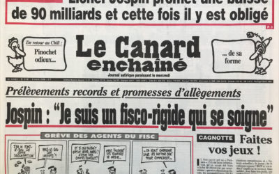 N° 4141 du Canard Enchaîné –  8 Mars 2000