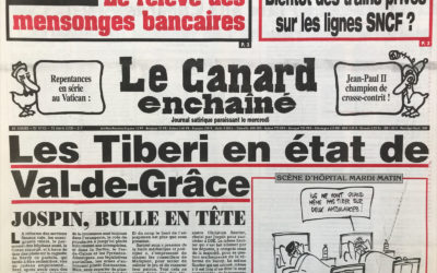 N° 4142 du Canard Enchaîné –  15 Mars 2000