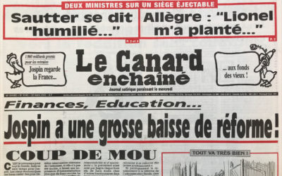 N° 4143 du Canard Enchaîné –  22 Mars 2000