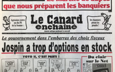 N° 4148 du Canard Enchaîné –  26 Avril 2000